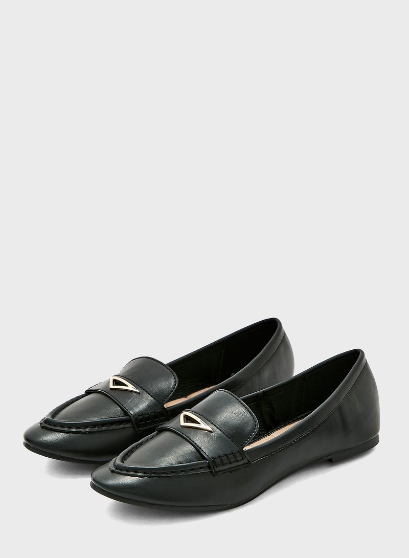 Vincci Leather Penny Loafers - Image 4
