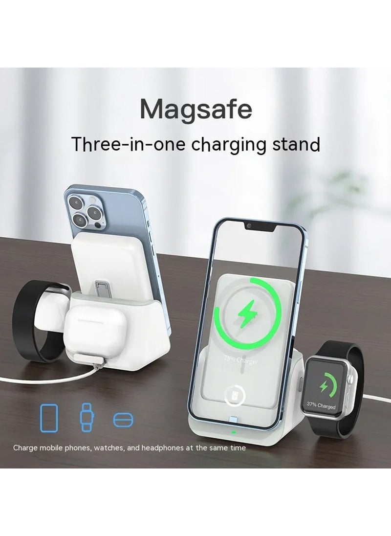 Generic - WST Magsafe Wireless Power Bank 3 in 1 - Image 1