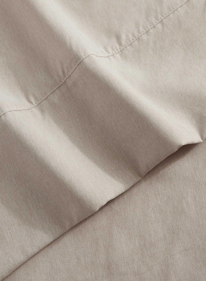 Kenneth Cole - King Sheets, Super Soft Bedding Set, Wrinkle-Resistant Home Decor (Cationic Beige, King) - Image 4