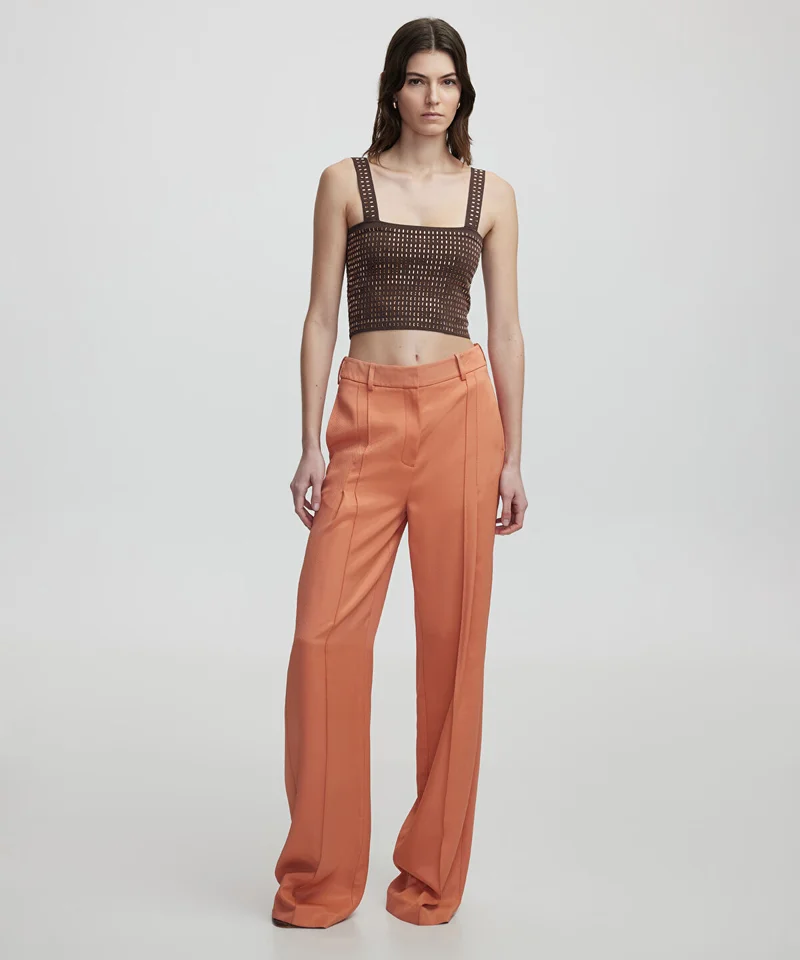 ايبيكيول Darted Wide-Leg Trousers