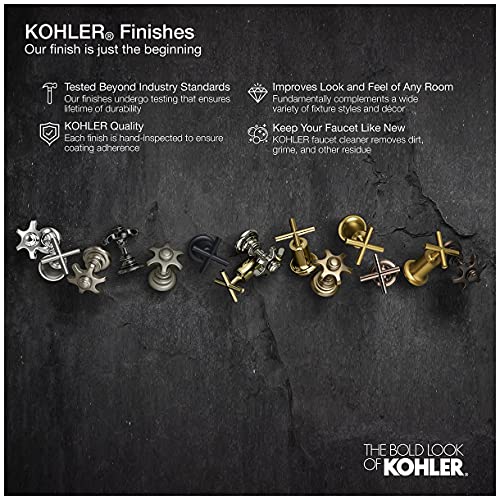 KOHLER KTS970744GCP Pitch Bath and Shower Trim Kit SingleFunction Showerhead Diverter Bath Spout and Faceplace with Handle 175 GPM Polished Chrome - Image 3
