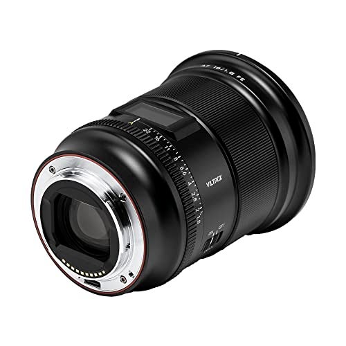 VILTROX عدسة كاميرا Viltrox AF 16mm F1.8 كاملة الإطار مع تركيز تلقائي وشاشة LCD مدمجة متوافقة مع كاميرات سوني E-Mount بدون مرآة a7 a7II a7III a7R a7RII a7RIII a7RIV a7S a7SII a9 a7C (16mm f/1.8) - Image 3