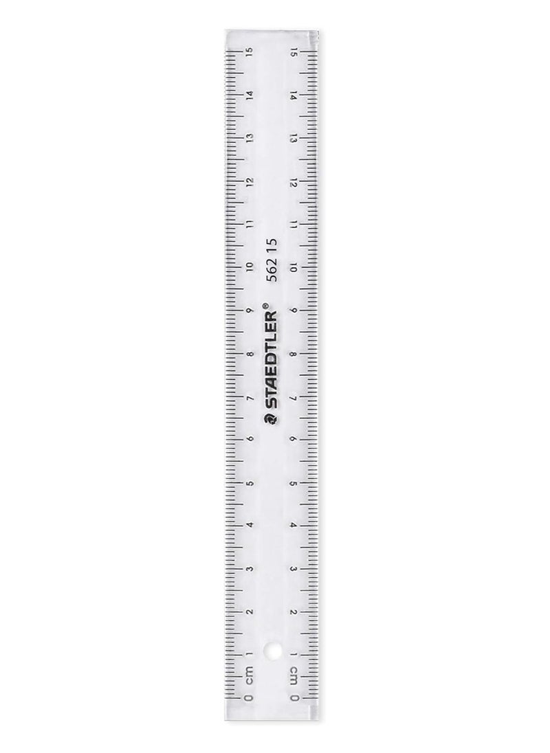 STAEDTLER STAEDTLER 562 152 PB TH 150mm Plastic Flat Ruler Set  - Image 2
