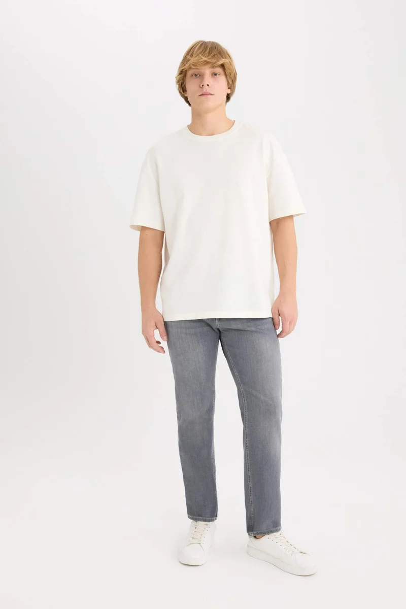 ديفاكتو Sergio Regular Fit Normal Waist Jeans