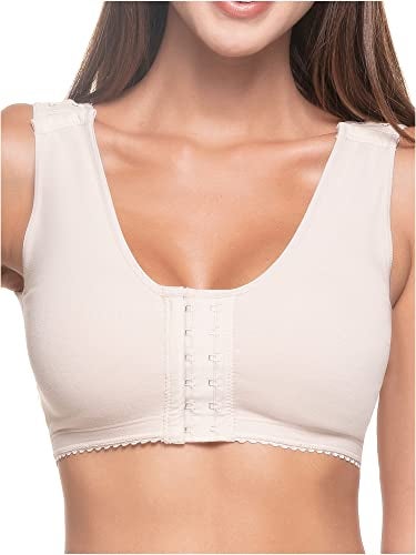 Sonryse 065BF Fajas colombianasPost Surgical Bra Recovery Breast Augmentation Brasier Quirurgico Beige L - Image 1