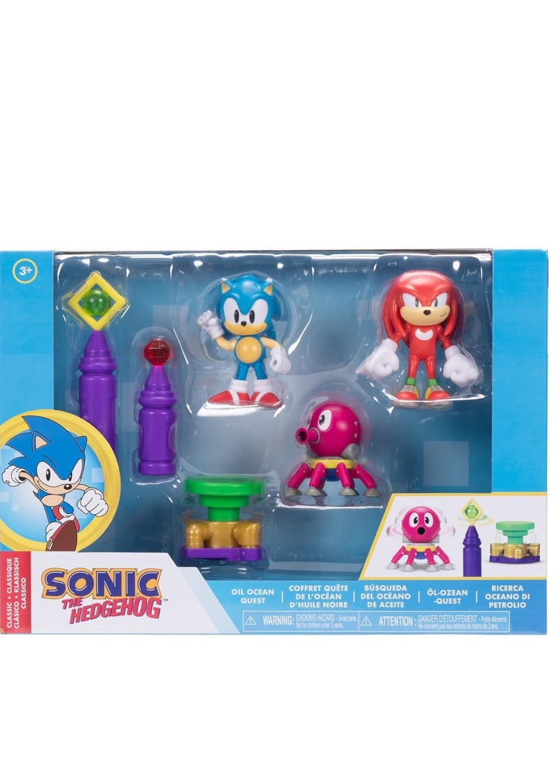 Sonic Fig Oil Ocean Quest Diorama Set - Image 1