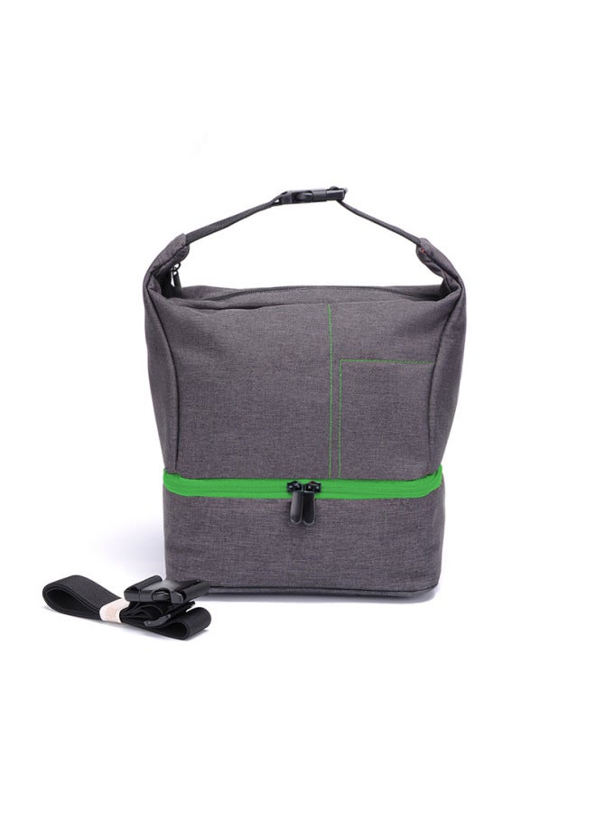 SLR Camera Bag Large Capacity Mini Single Digital Storage Camera Bag Wear-resistant Waterproof Photography Bag For Outdoor Exclusive-Color:Green-Size:24cm*17.5cm*25cm - Image 1