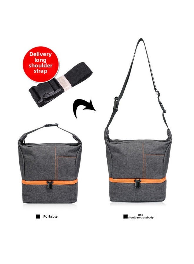 SLR Camera Bag Large Capacity Mini Single Digital Storage Camera Bag Wear-resistant Waterproof Photography Bag For Outdoor Exclusive-Color:Green-Size:24cm*17.5cm*25cm - Image 4