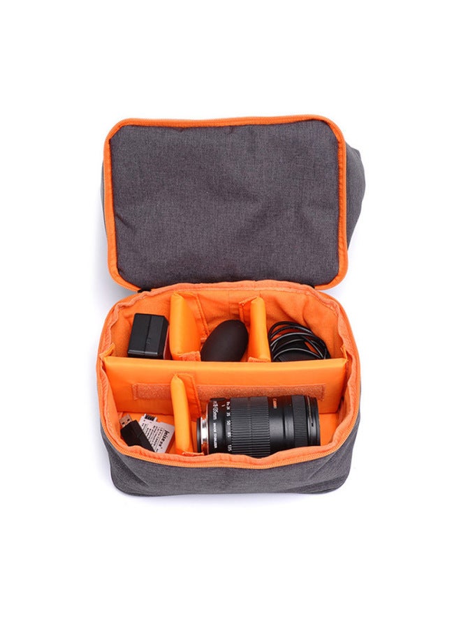 SLR Camera Bag Large Capacity Mini Single Digital Storage Camera Bag Wear-resistant Waterproof Photography Bag For Outdoor Exclusive-Color:Green-Size:24cm*17.5cm*25cm - Image 3