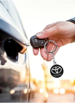 TOYOTA Metal Keychain, Toyota Car Logo Key Chain, Key Ring For Car.  - Image 3