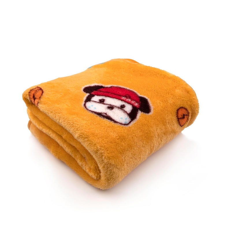 Uber World Uber World Newborn Baby Blanket with Hood/Infant AC Blanket/Baby Wrapper/Flannel Baby Blanket for 0-9 Months (70x70cm) Pack of 1 - Image 2