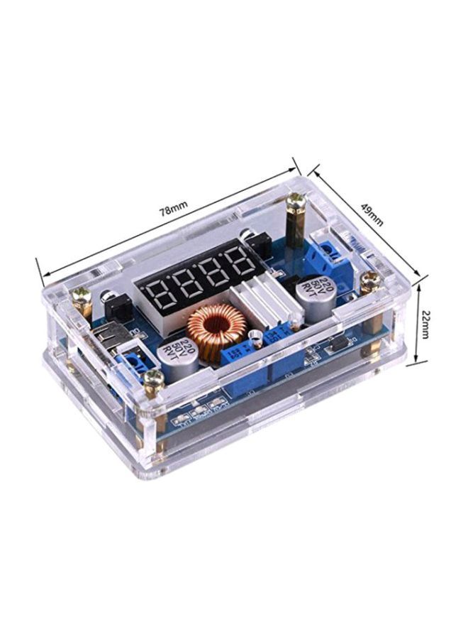 NIBEMINENT Buck Converter Reducer Power Supply Module Blue/Silver/Black 8x5x3centimeter - Image 2