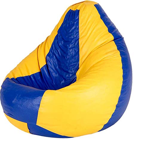 TRUE 2 F Yellow Bean Bag Cover with Yellow Footstool true 2 f - Image 3
