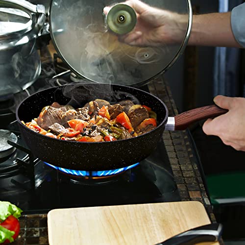 MAISON ARTS Pots and Pans Set Non Stick, 30 Piece Kitchen Cookware & Bakeware Sets with Granite Coating, Pots and Pans Sets for Cooking Nonstick, Green - Image 5
