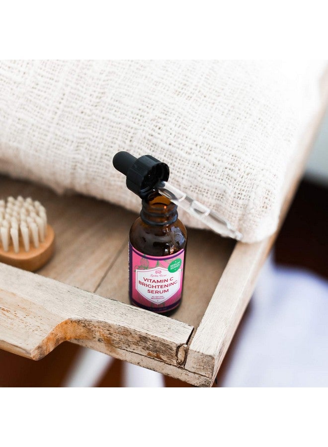 Leven Rose Vitamin C Brightening Serum 100% Natural Dark Spot Remover for Face for Collagen Boost, Anti-Aging, Deep Hydrating for Dry Skin, Collagen Building Face Moisturizer 1 oz - Image 5