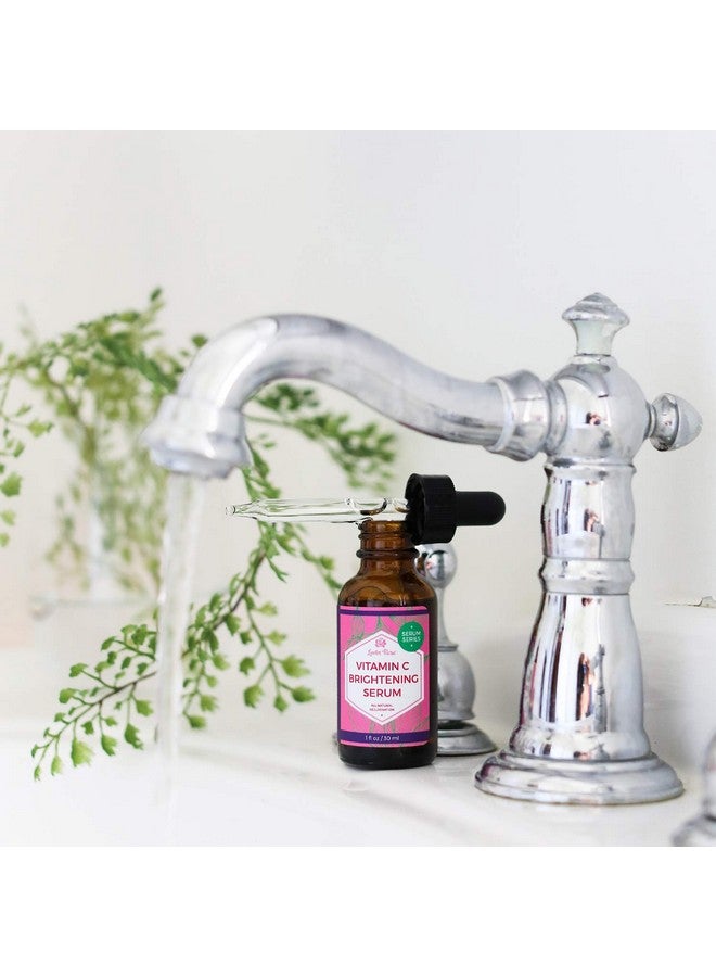 Leven Rose Vitamin C Brightening Serum 100% Natural Dark Spot Remover for Face for Collagen Boost, Anti-Aging, Deep Hydrating for Dry Skin, Collagen Building Face Moisturizer 1 oz - Image 2