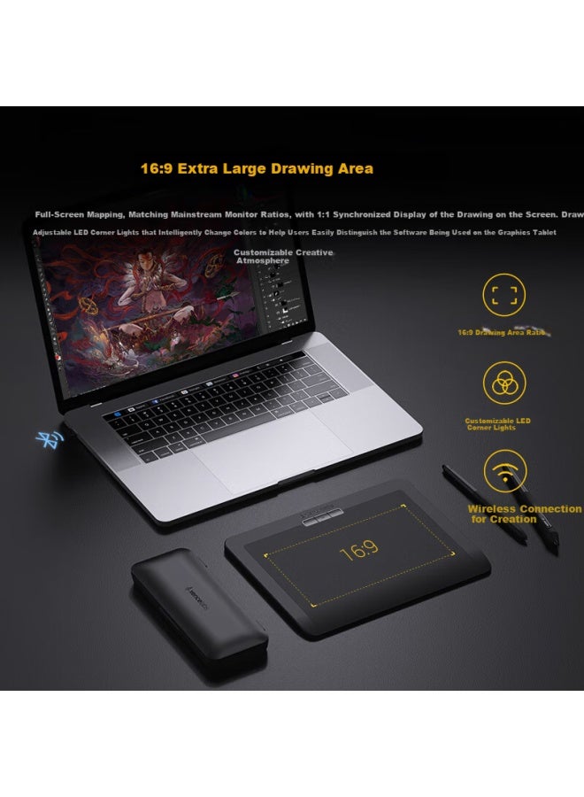 Xencelabs Matisse Fengshen Pen Tablet Digital Drawing Tablet Handwriting Tablet Graphic Tablet Painting Tablet Electronic Drawing Online Course Nezha 2 Poster Duan Lei Special Edition - Image 5