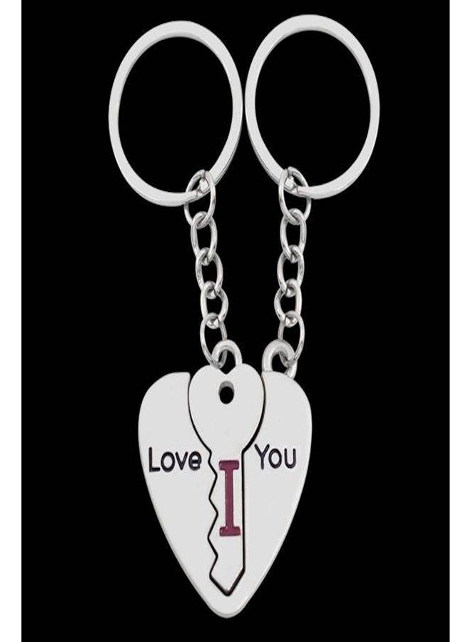 I Love You Romantic Couple Key Chain - Image 2