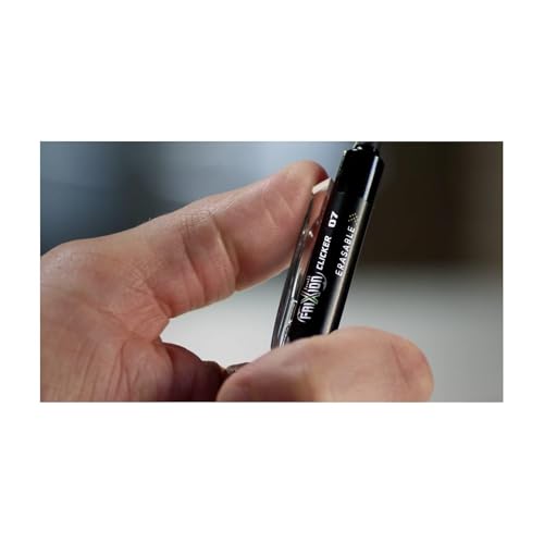 Pilot, FriXion Clicker Erasable Gel Pens, Fine Point 0.7 mm, Pack of 12, Black - Image 4
