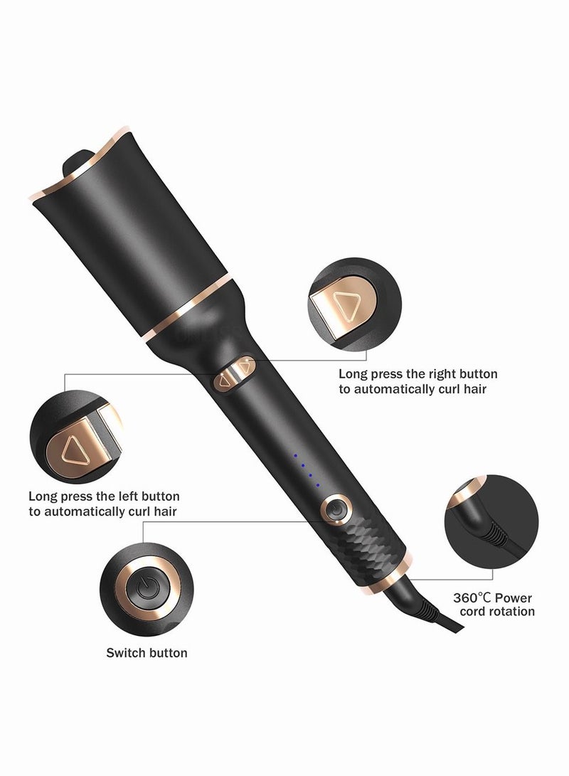 MIXDE Automatic Curling Iron For Long Hair Black - Image 2