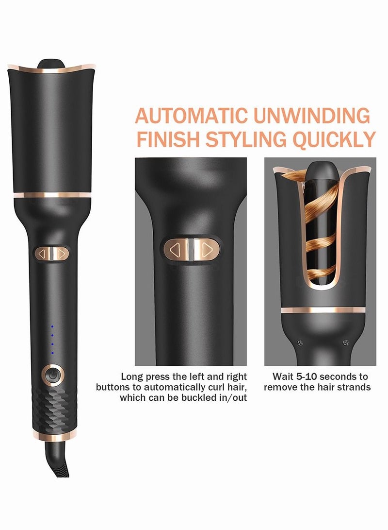 MIXDE Automatic Curling Iron For Long Hair Black - Image 3