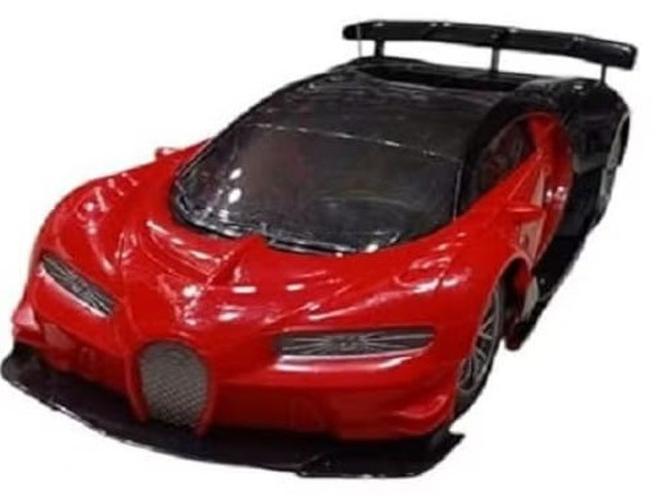 سيارة سباق سريعة للأطفال بجهاز تحكم عن بعد (أحمر) - Image 1