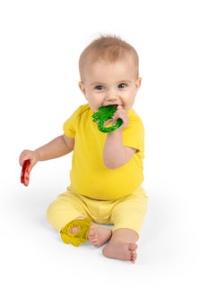 Bright Starts Juicy Chews 3-Pack Textured Teethers - Watermelon/Pineapple/Banana  - Image 3
