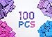 YUJHITP 100 Pieces Building Bricks Bulk Small Bricks for Building Compatible with Lego Parts and Pieces Creative Building Block Friends Toys for Girls Ages 6 7 8 9 10 Year Old - Image 2
