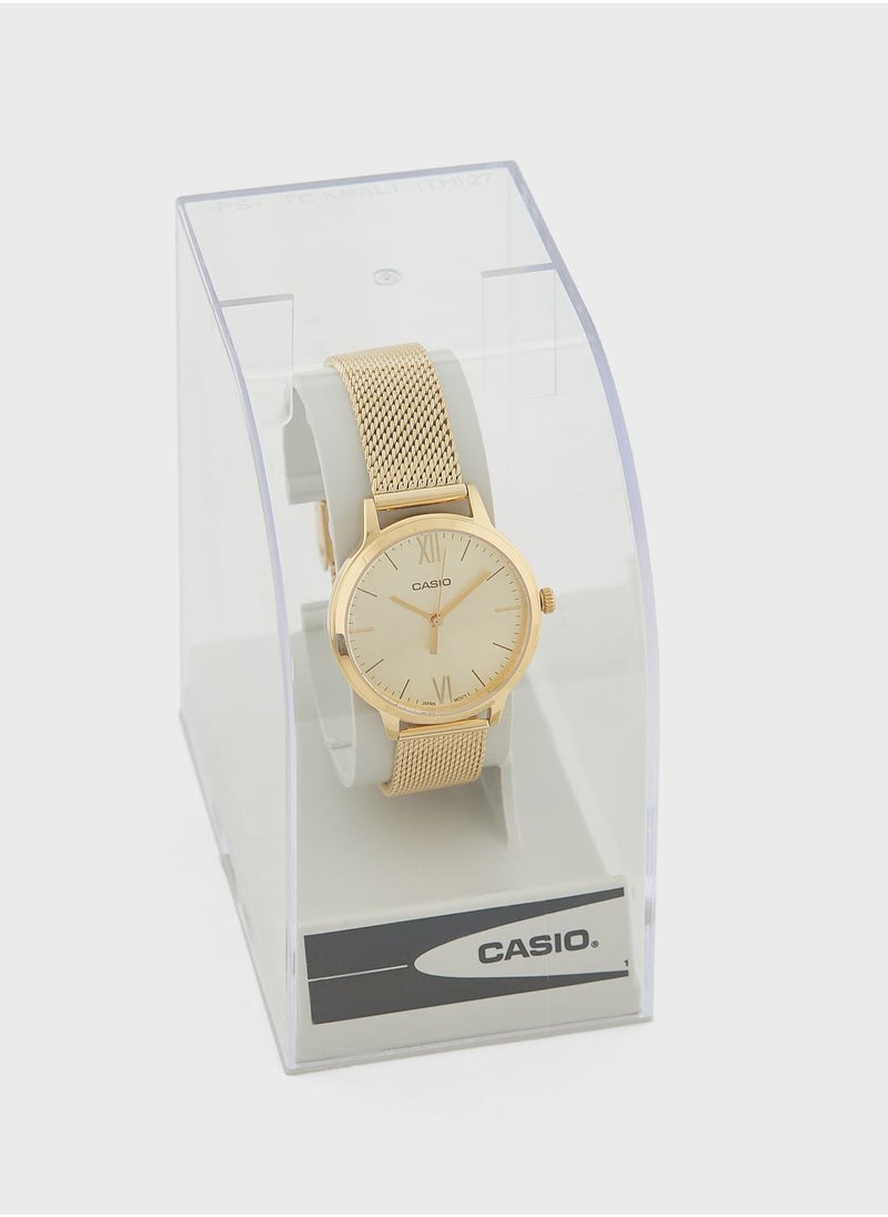 CASIO - Steel Strap Analog Watch - Image 1