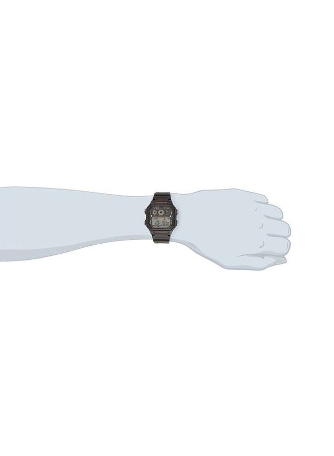 CASIO Men Water Resistant Digital Watch AE-1300WH-1A2VDF - Image 4