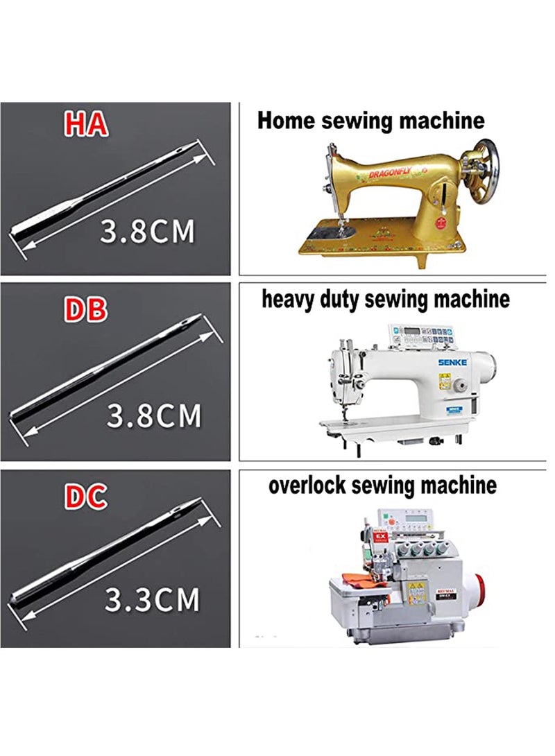 Excefore 10Pcs Overlock Sewing Machine Needles for Singer Brother Janome serger Sewing Machine (DC 90/14)  - Image 3