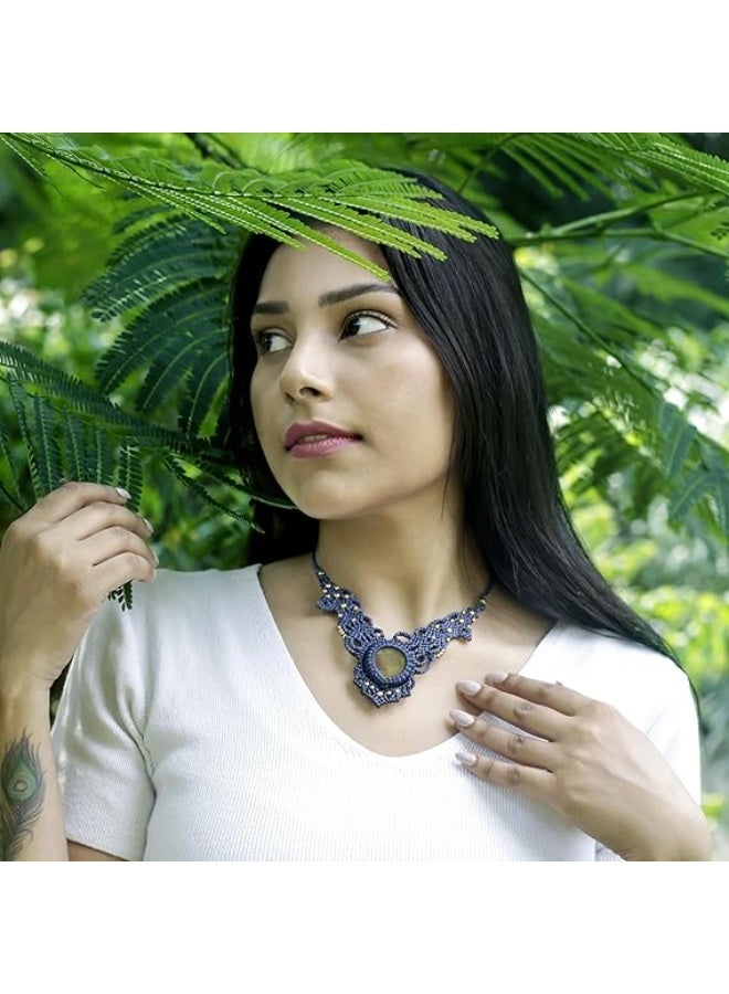 انتيكيانو قلادة مكرمية مصنوعة للنساء - Image 2