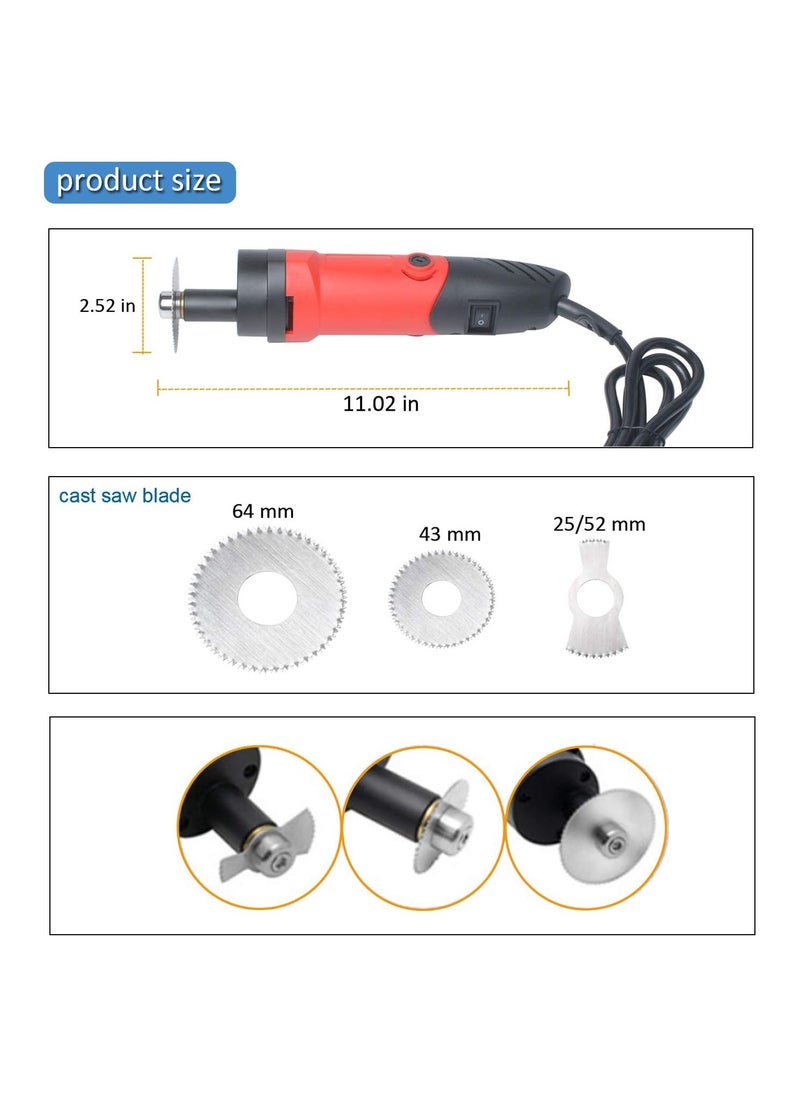 BIONEX Medical Electric Plaster Saw Cast Cutter Orthopedic Sports Medicine 110V 12500r/min  - Image 4