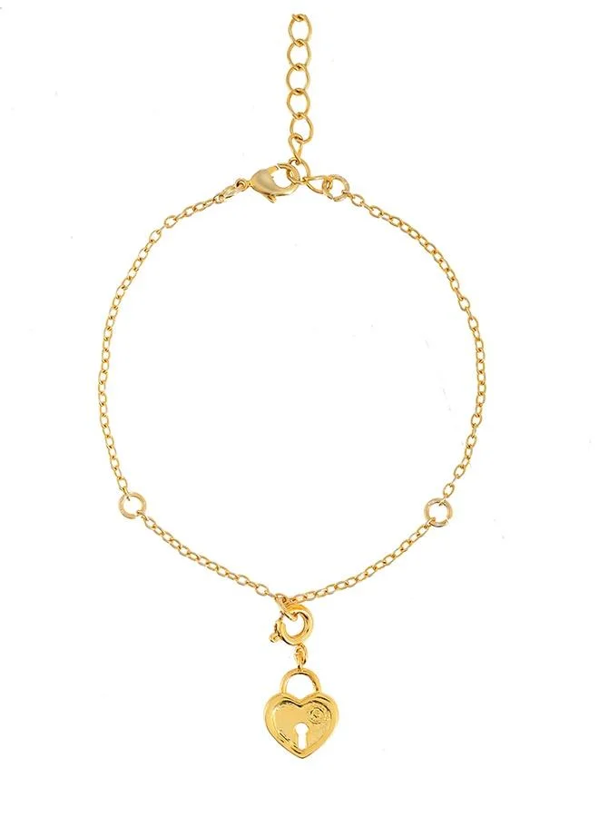 VOYLLA Valentine's Day Collection Heart Lock Charm