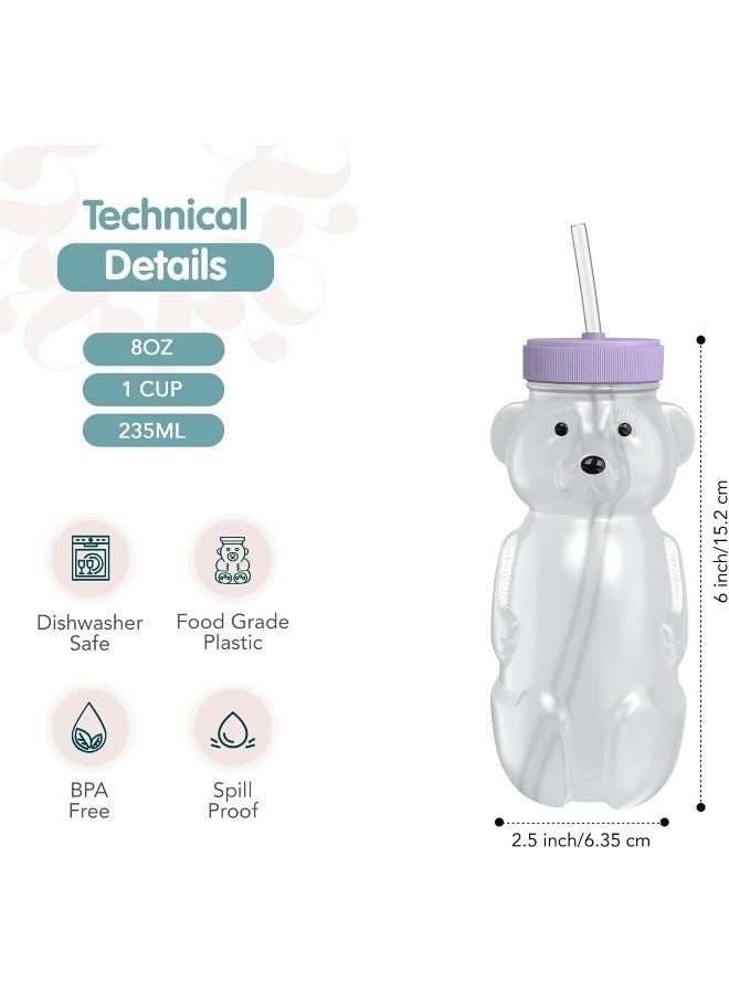 The 730 Project Honey Bear Straw Cup for Babies 3 pack - Image 4