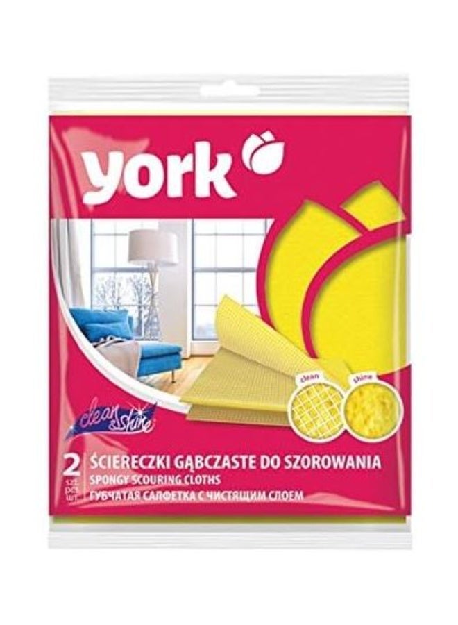 2-Piece Sponge Cloth