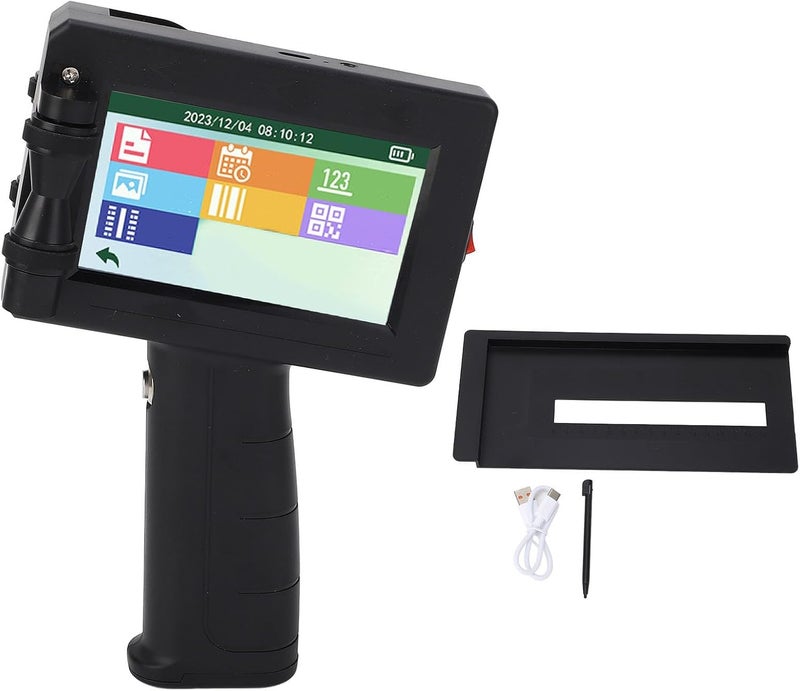 Jeanoko Handheld Inkjet Label Printer Production Date Time Batch Number Portable Printer for Various Materials - Image 1