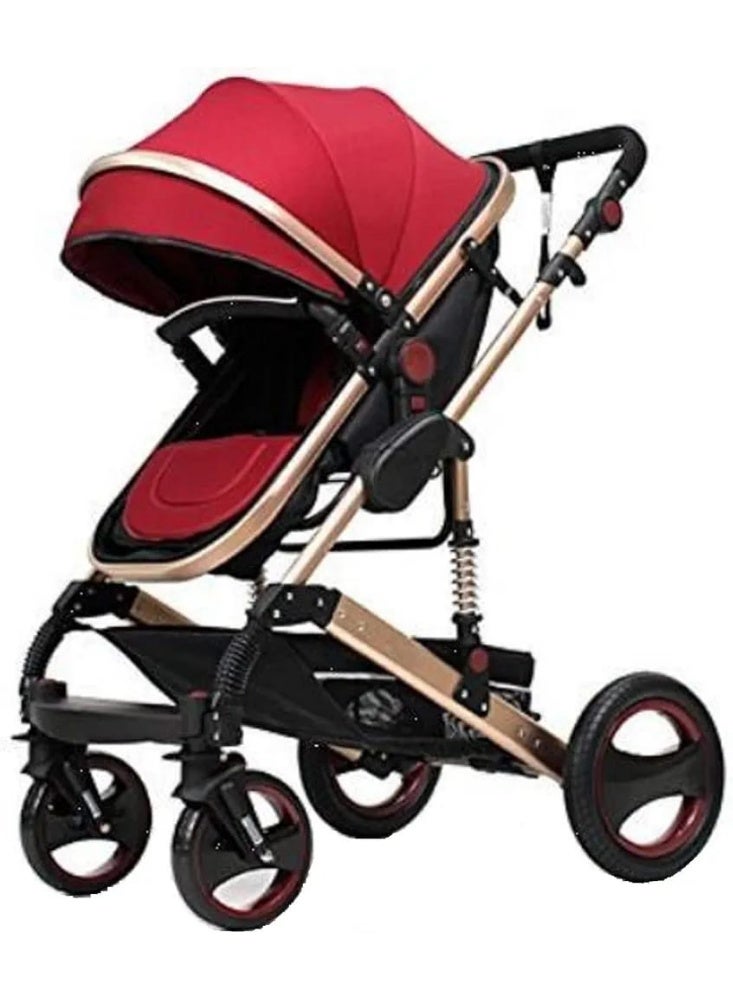 بيليكو عربة أطفال بيليكو متعددة الاستخدام 3‑في‑1 – عربة فاخرة حديثي الولادة حتى الطفولة، تشمل مقعد سيارة - Image 2