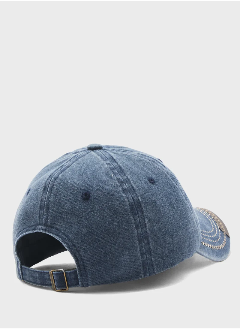 سفنتي فايف Eagle Embroidered Casual Cap