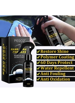 Pegciz Pack Of 2 Nano Spray for Cars Removes All Scratches 2 X 120ml  - Image 2