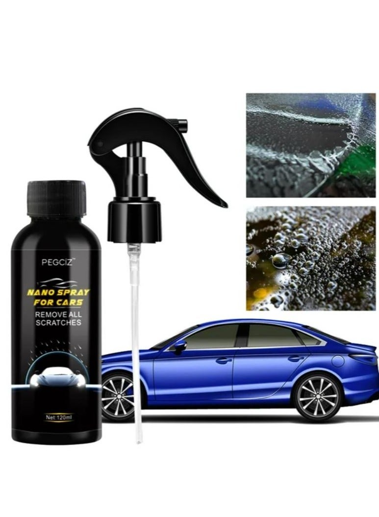 Pegciz Pack Of 2 Nano Spray for Cars Removes All Scratches 2 X 120ml  - Image 3