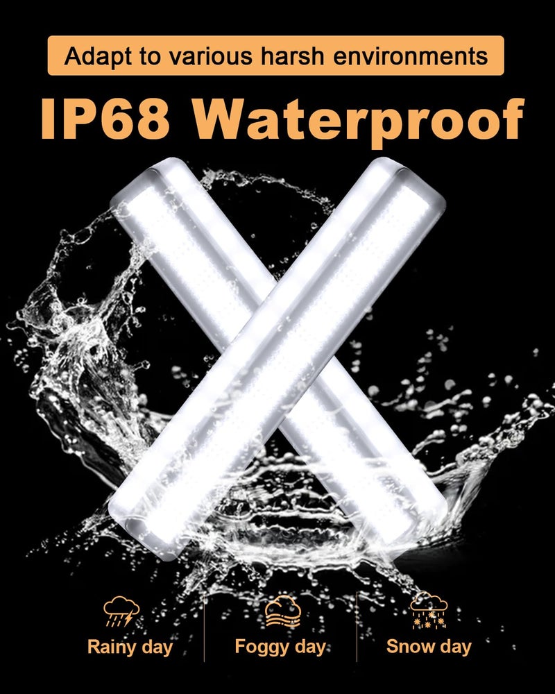 TBHOO LED Grill Light for 2025 2024 Chevrolet Silverado Raptor Grille Lights Amber Warning Front Bumper Lamp 2019-2023 Silverado Accessories 4Pcs (White) - Image 5