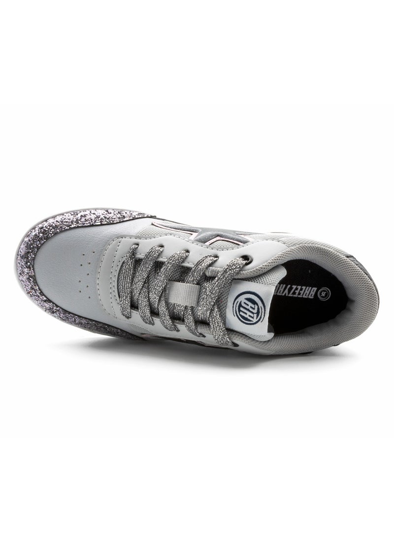 BREEZYROLLERS - BREEZY ROLLERS shoes with wheels for children, Roller skates sneakers kids, From children's street shoes to roller skates in a few seconds, Patented click system, Trainers with wheels for girls & boys - Image 1