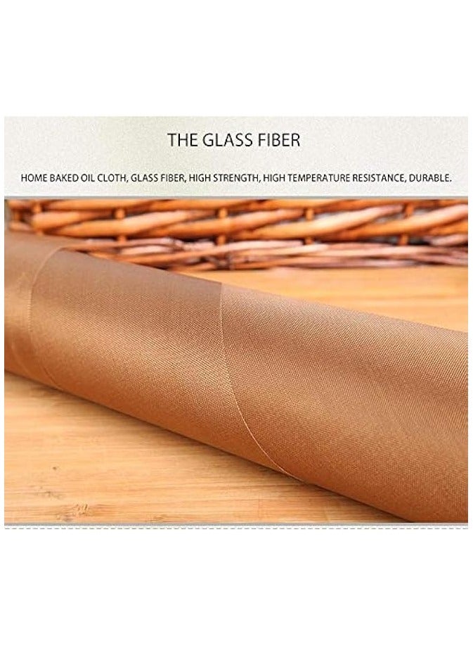 erorex 3Pcs Baking Mat 40X60cm Sheet Non-stick Resistant Macaron Baking Mat Reusable Oil-proof PTFE Pastry Baking Oven Tool BBQ - Image 3