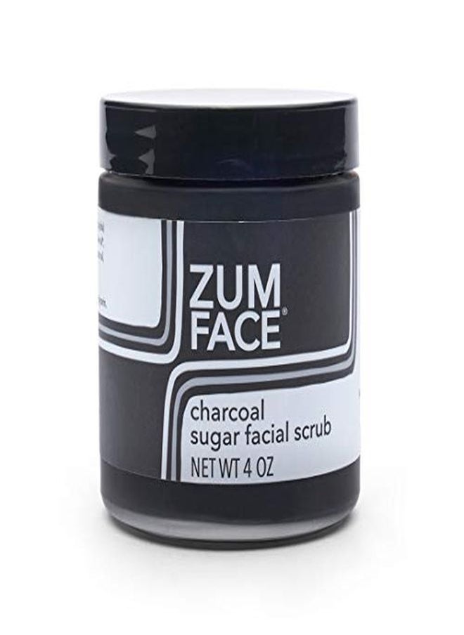 Indigo Wild Zum Face Sugar Facial Scrub Charcoal 4 Oz  - Image 1