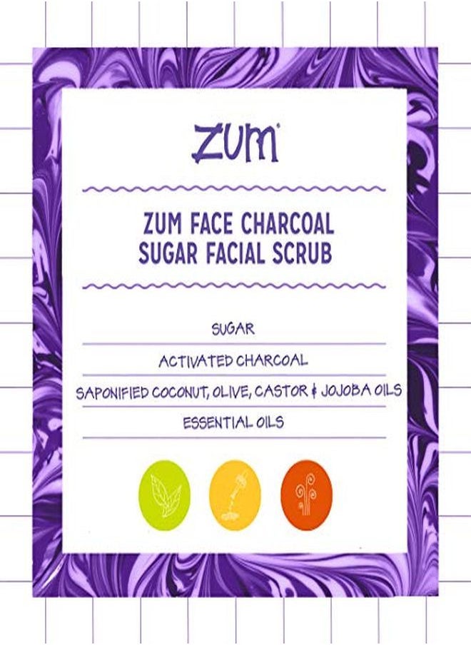 Indigo Wild Zum Face Sugar Facial Scrub Charcoal 4 Oz  - Image 2