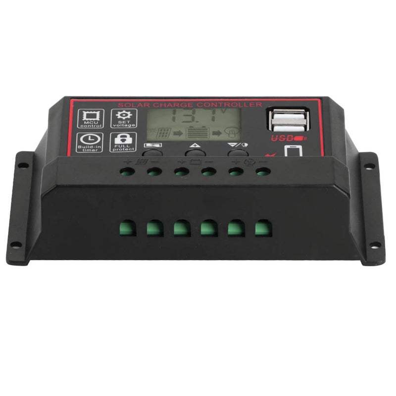 12V 24V Solar Photovoltaic Meter Intelligent Digital Display Controller USB 5V 60A - Image 3