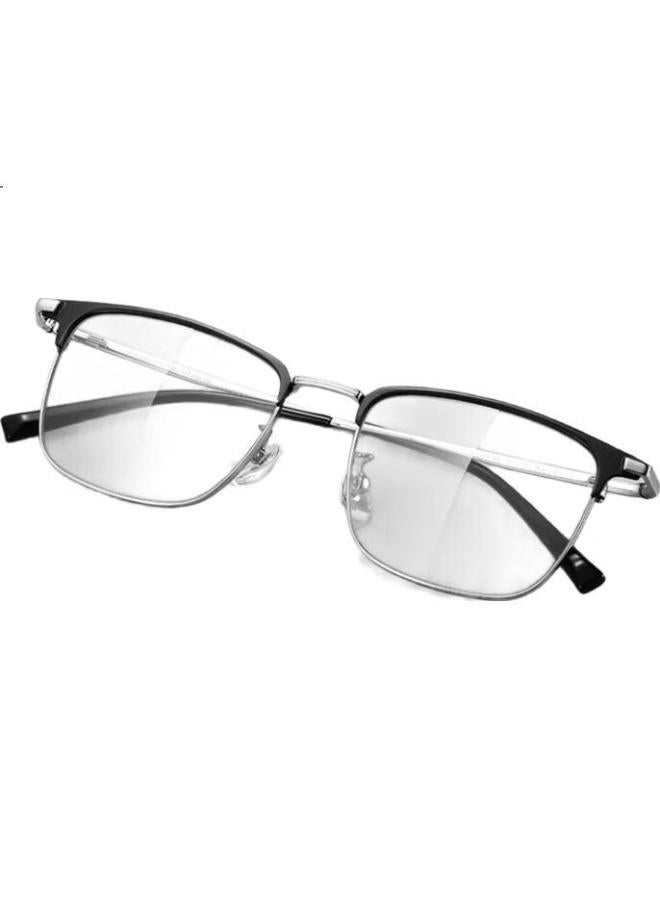 Morakot German Imported Pure Titanium High Definition Glasses Natural Crystal Presbyopic Glasses For Men Elderly People Donghai Stone High-End Brand Genuine Product - Image 2