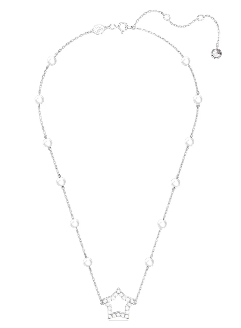 SWAROVSKI Stella Rhodium Plated Necklace