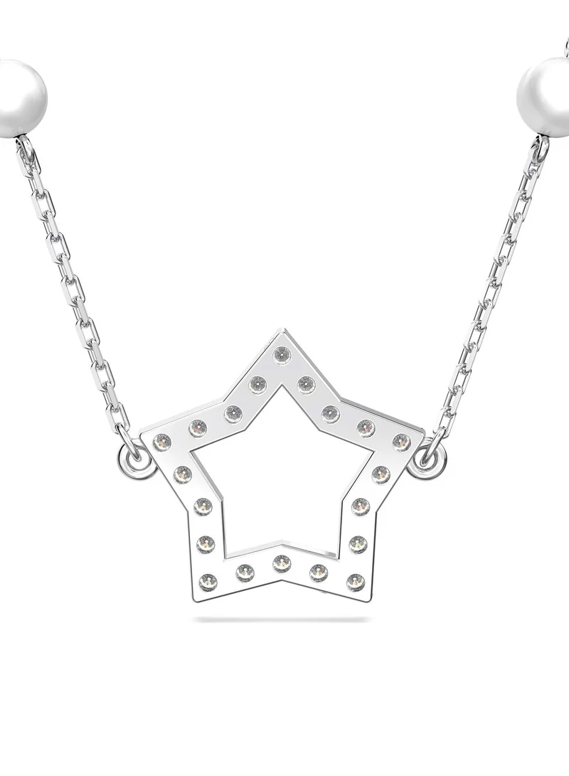 SWAROVSKI Stella Rhodium Plated Necklace